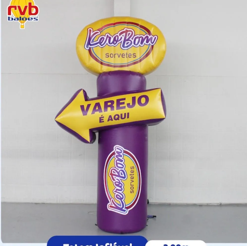 Totem Inflavel Sorvetes Kerobom