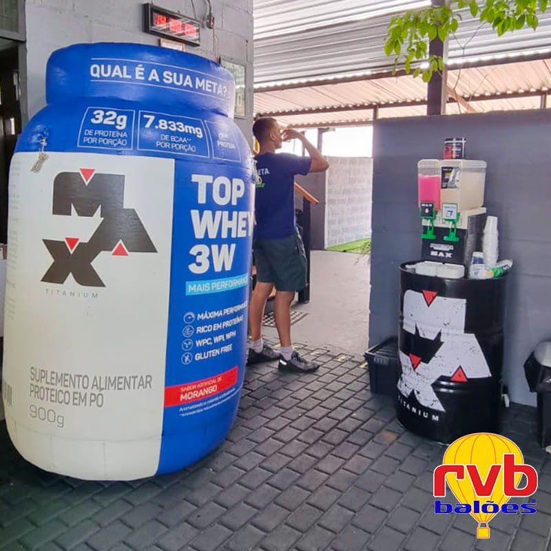 Ideias criativas para seu negocio Whey Max Titanium