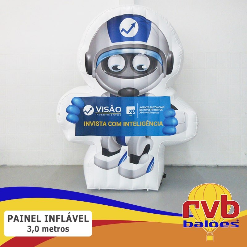 Robo Inflavel Visao Investimento