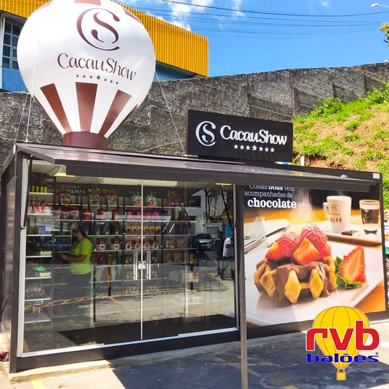 Investir em Baloes Inflaveis Cacau Show