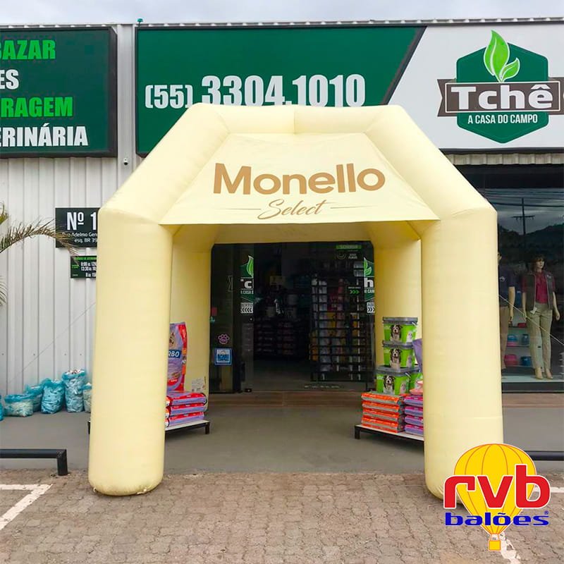 tendas inflaveis Monello