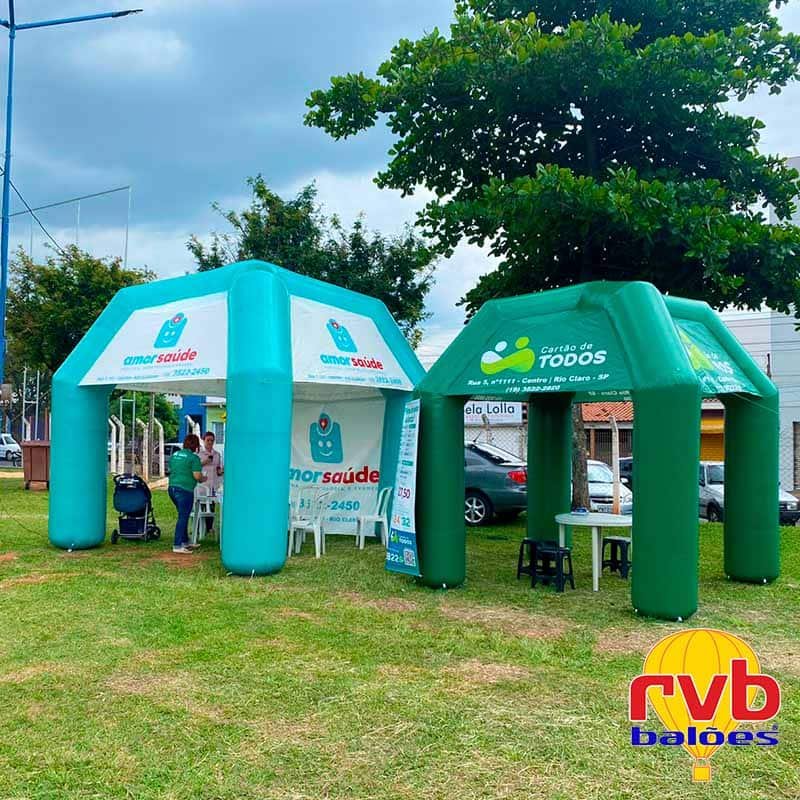 Evento ao ar Livre Tenda Cartao de Todos
