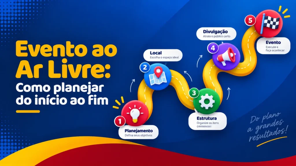 Evento ao Ar Livre: Como Planejar do Início ao Fim