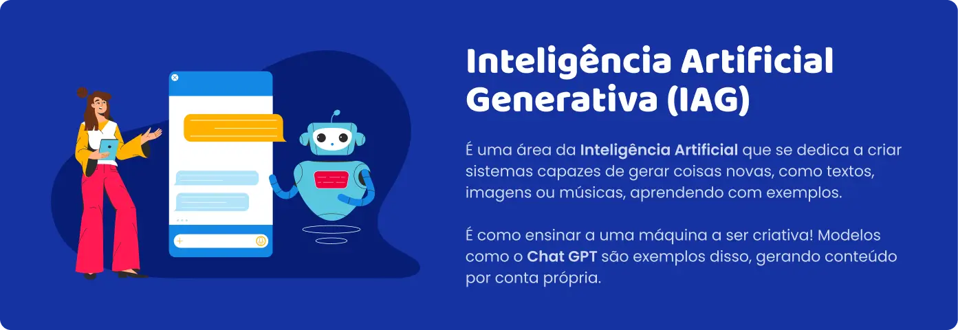 O que é Inteligência Artificial Generativa (IAG)