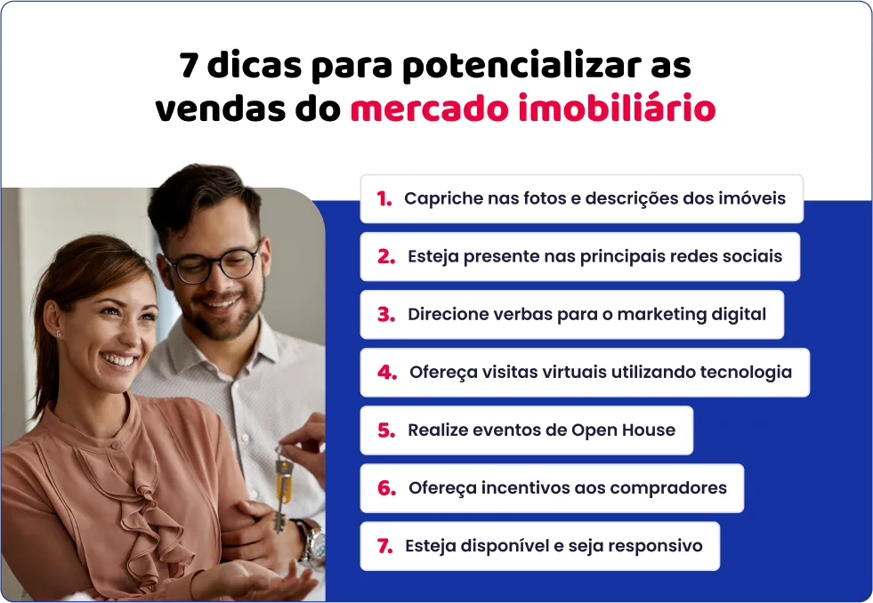 7 dicas para potencializar as vendas do mercado imobiliário