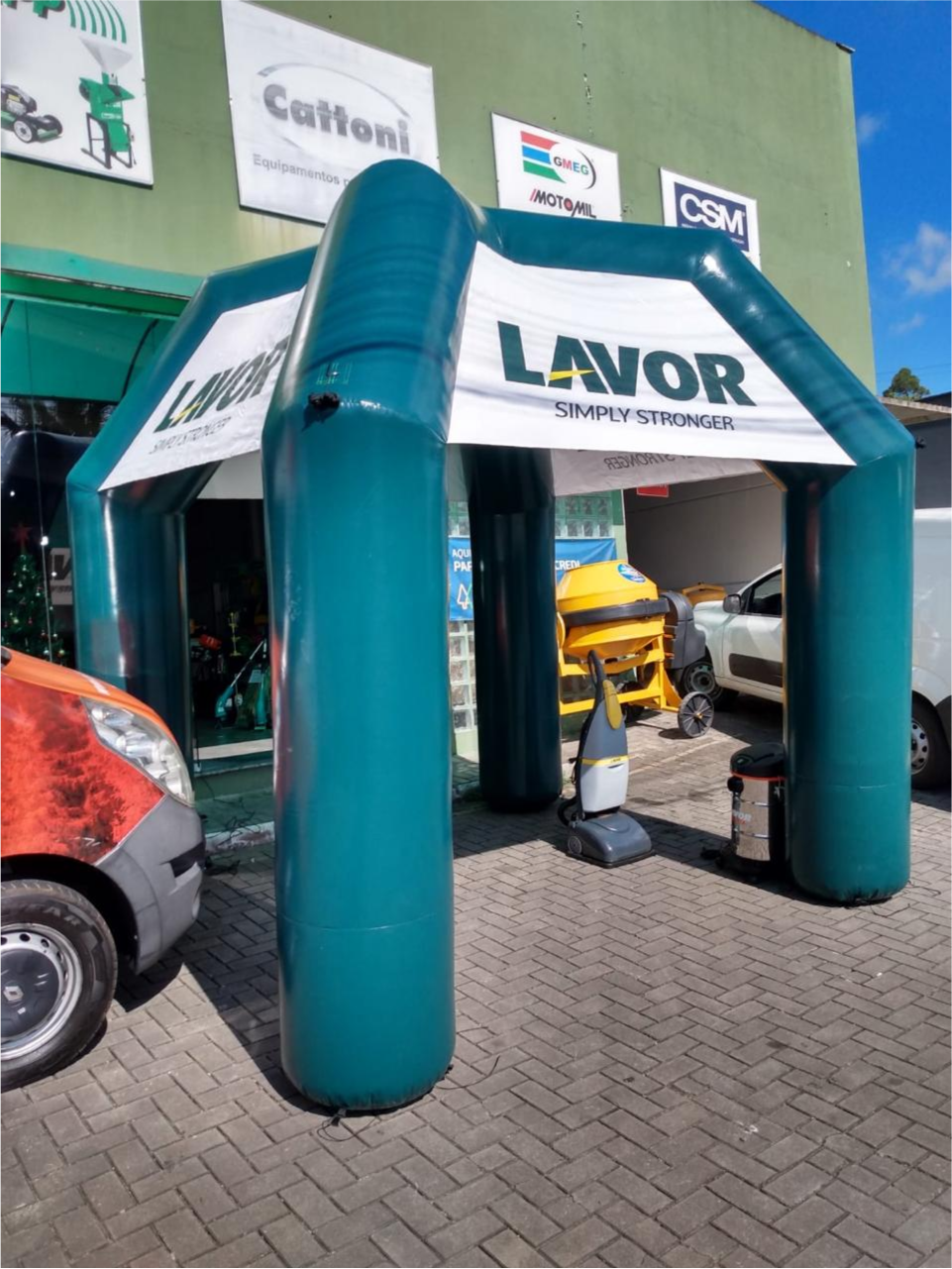 Tenda Inflável - Lavor loja de máquinas para limpeza