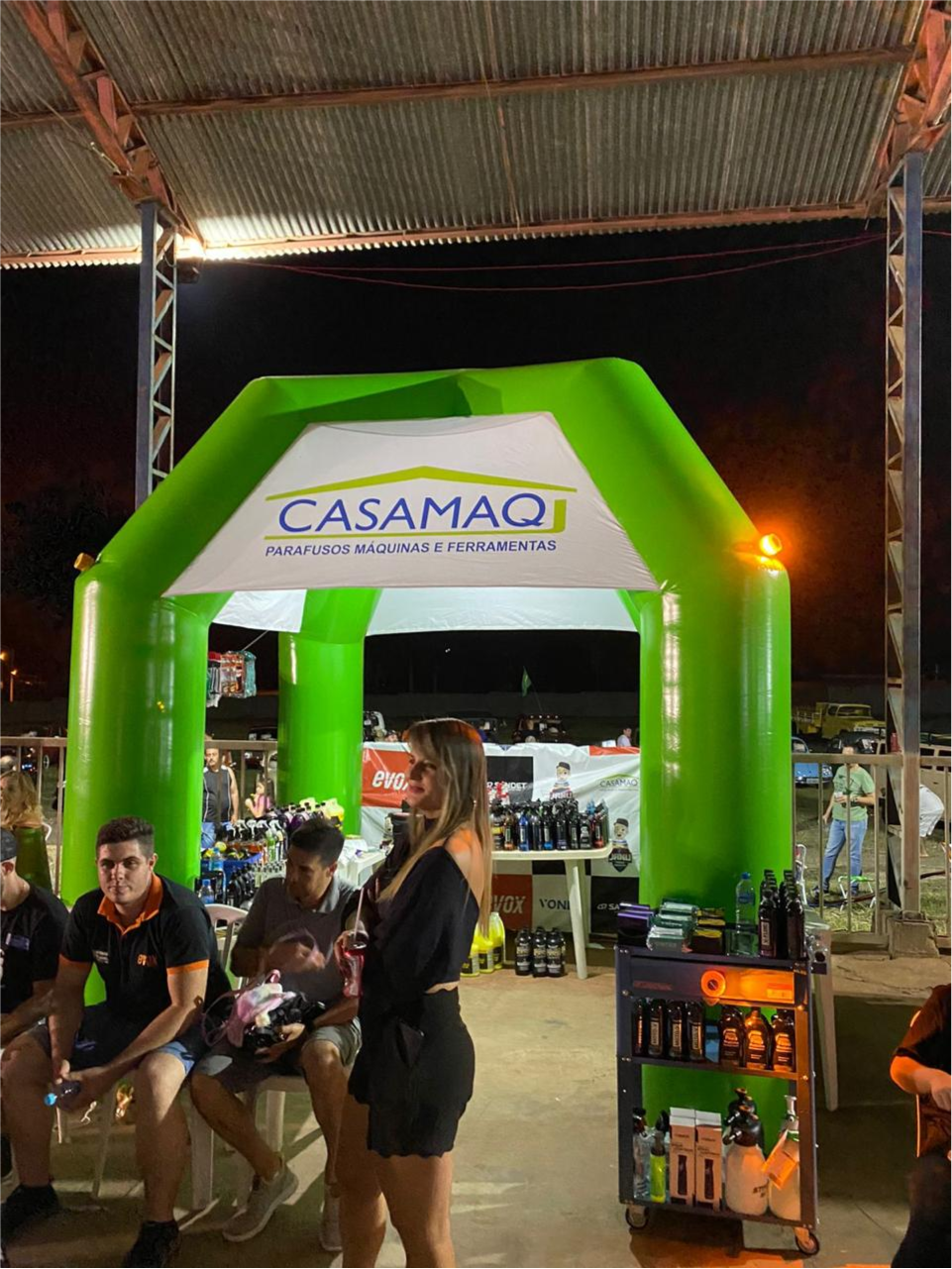 Tenda Inflável - Loja CasaMaq Parafusos, Máquinas e Ferramentas