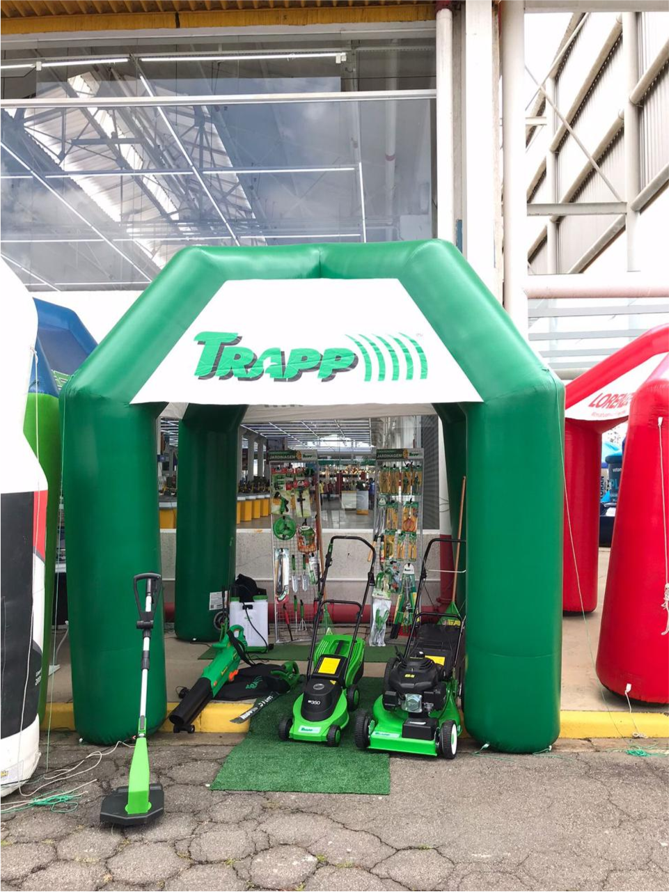 Tenda Inflável - Trapp equipamentos, ferramentas e máquinas