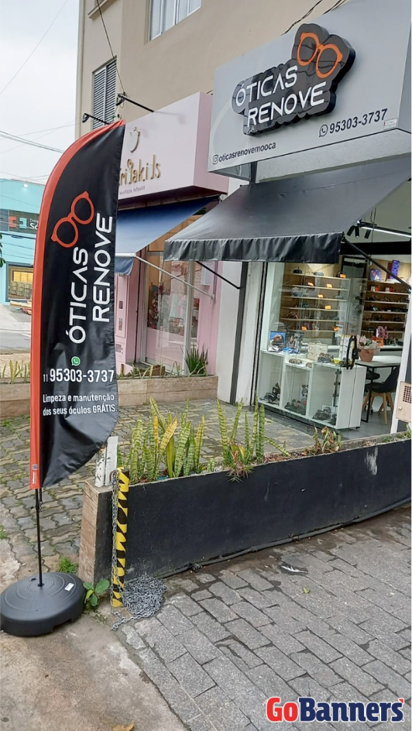 Wind Banner Óticas Renove
