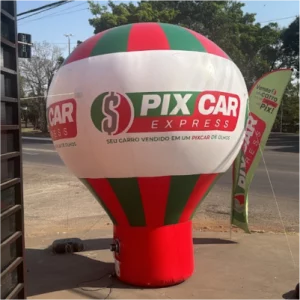 Balão Inflável PixCar Express Venda de Veículos