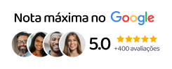 Nota máxima no Google 5 estrelas