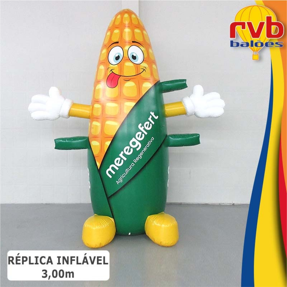Réplica Inflável - Mascote Mergefert