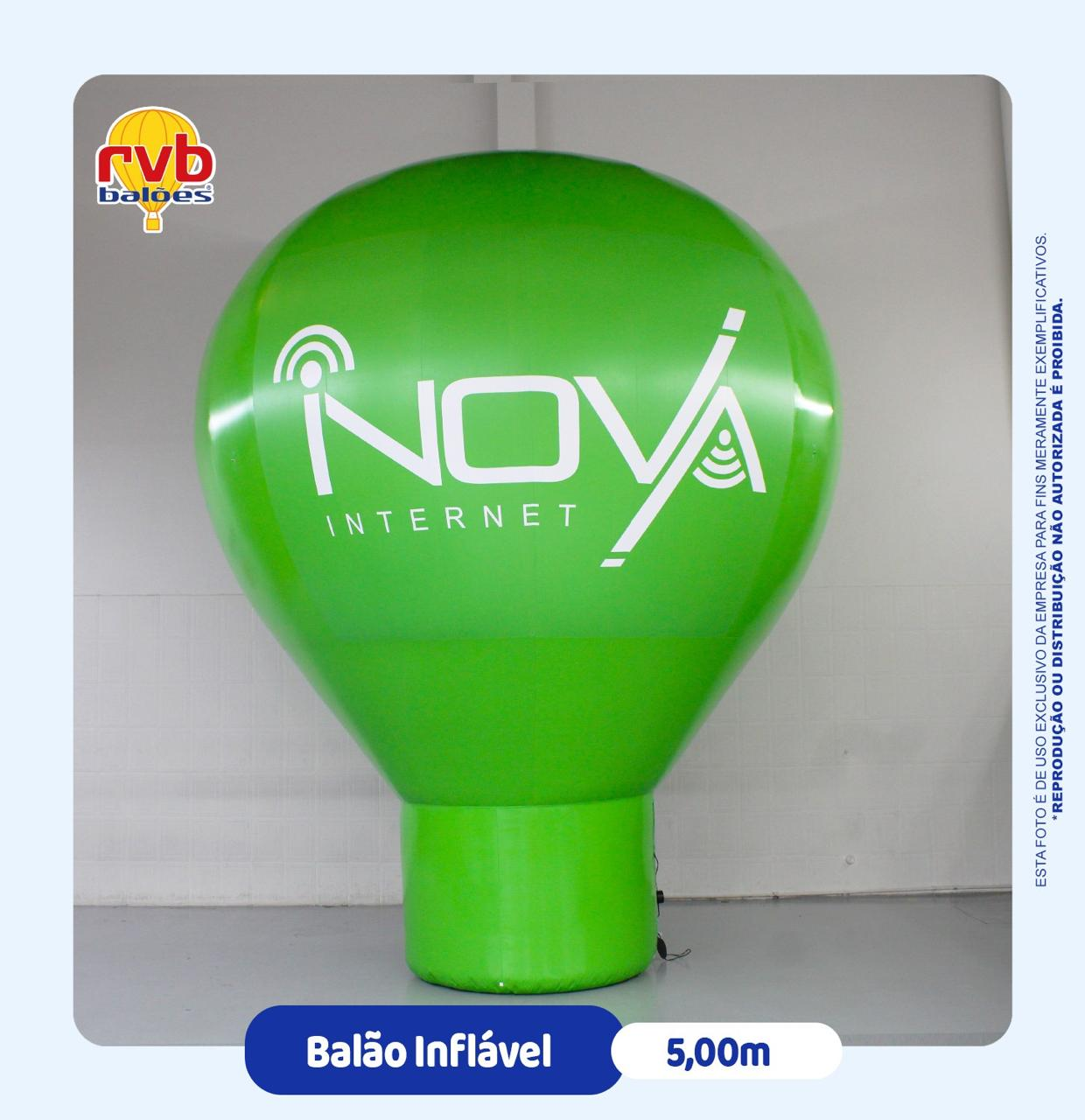 Balão Inflável - Nova Internet