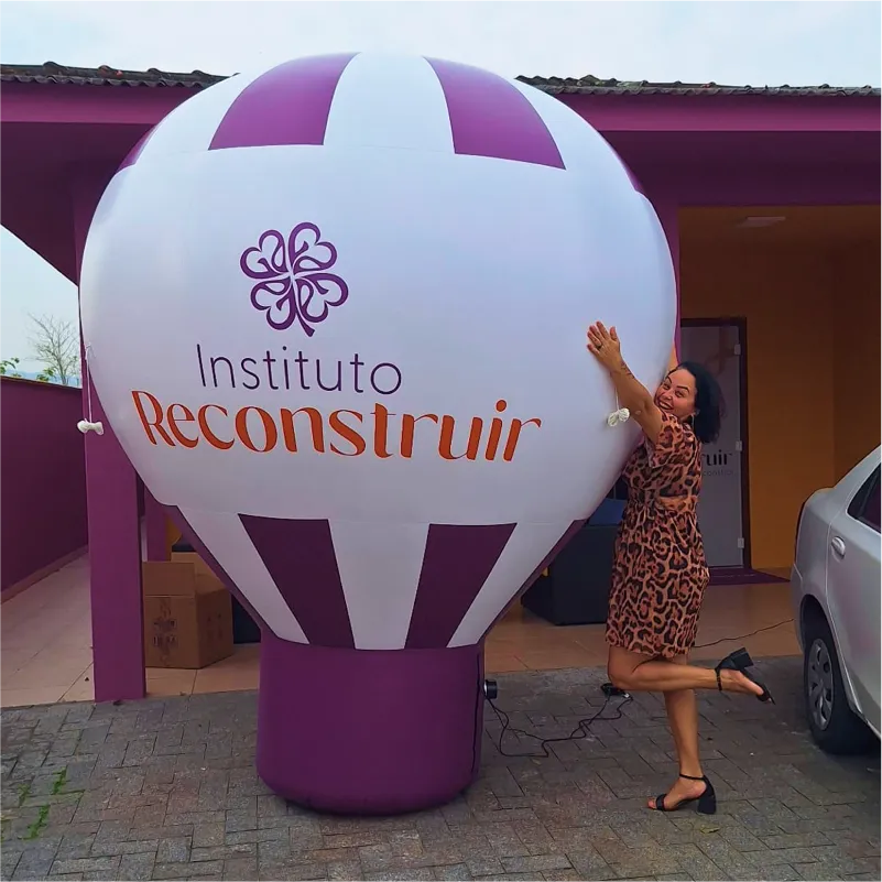 Balão Inflável Instituto Reconstruir