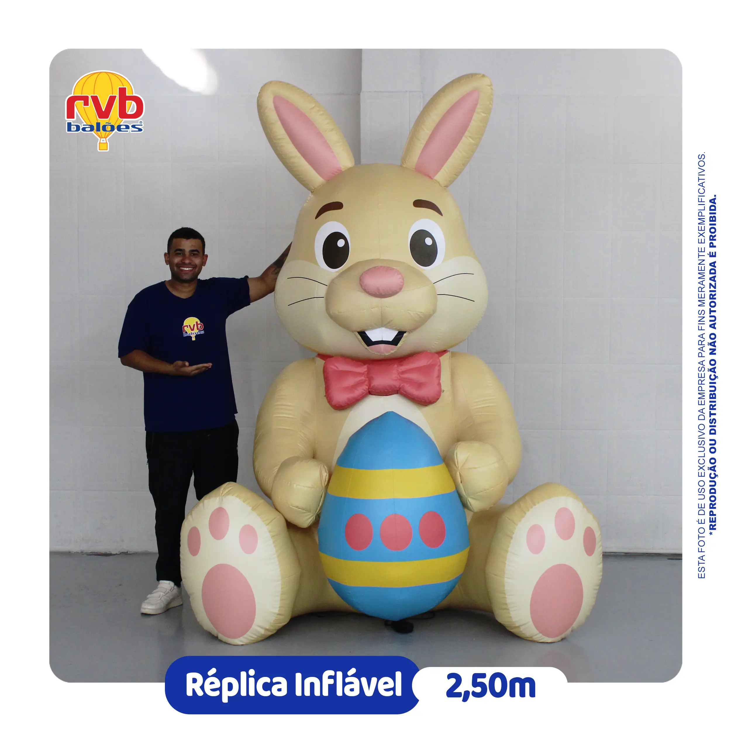 RÉPLICA COELHO mascote