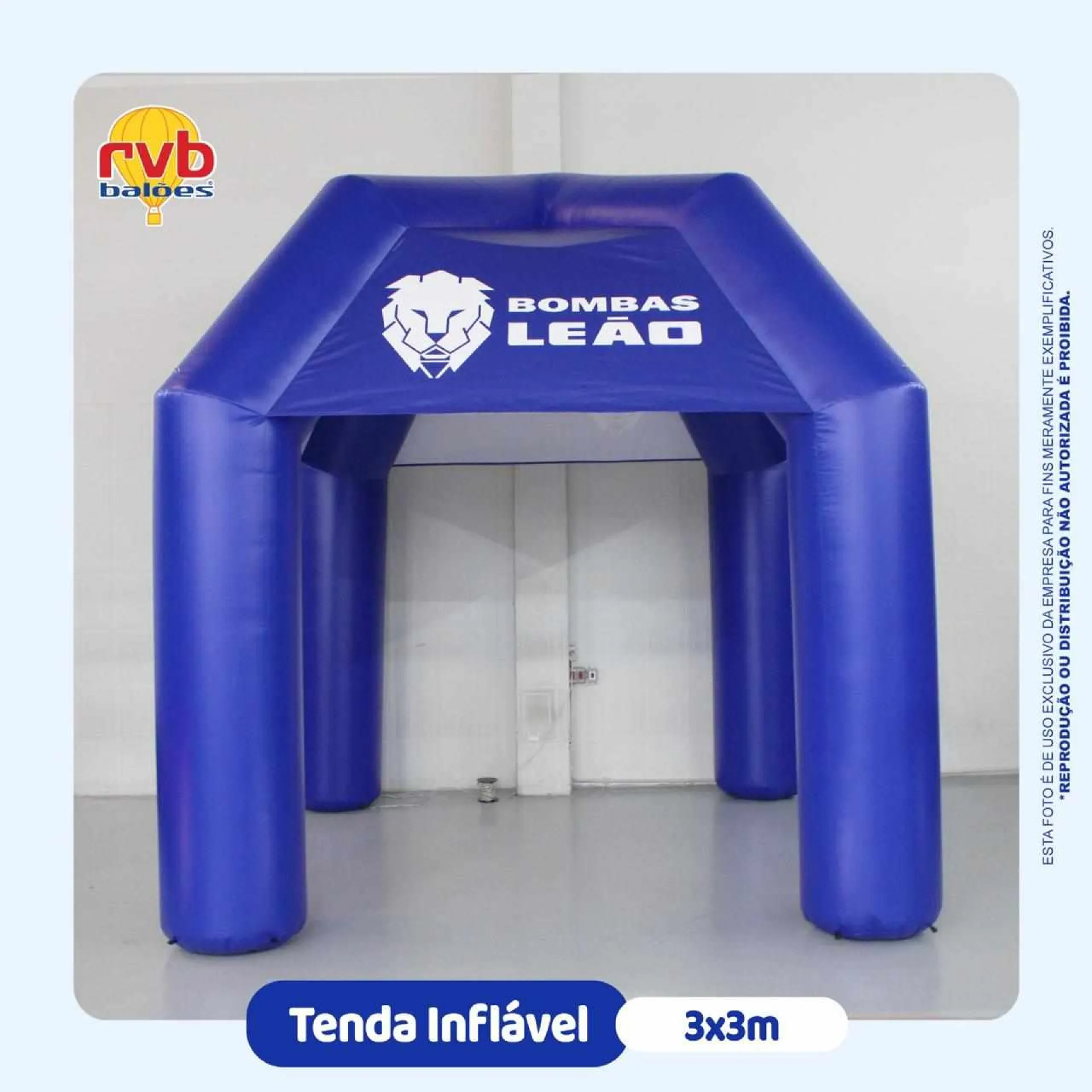 Tenda Inflável - Bombas Leão