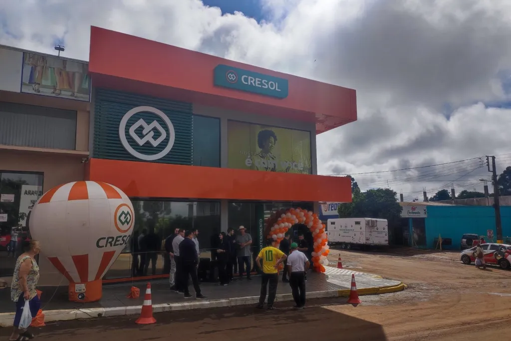 Balão Inflável Inauguração Cresol