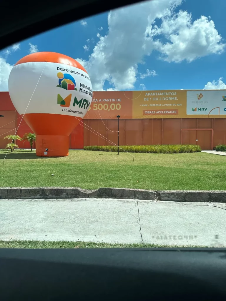 Balao Balao Inflavel Construcao Mrv