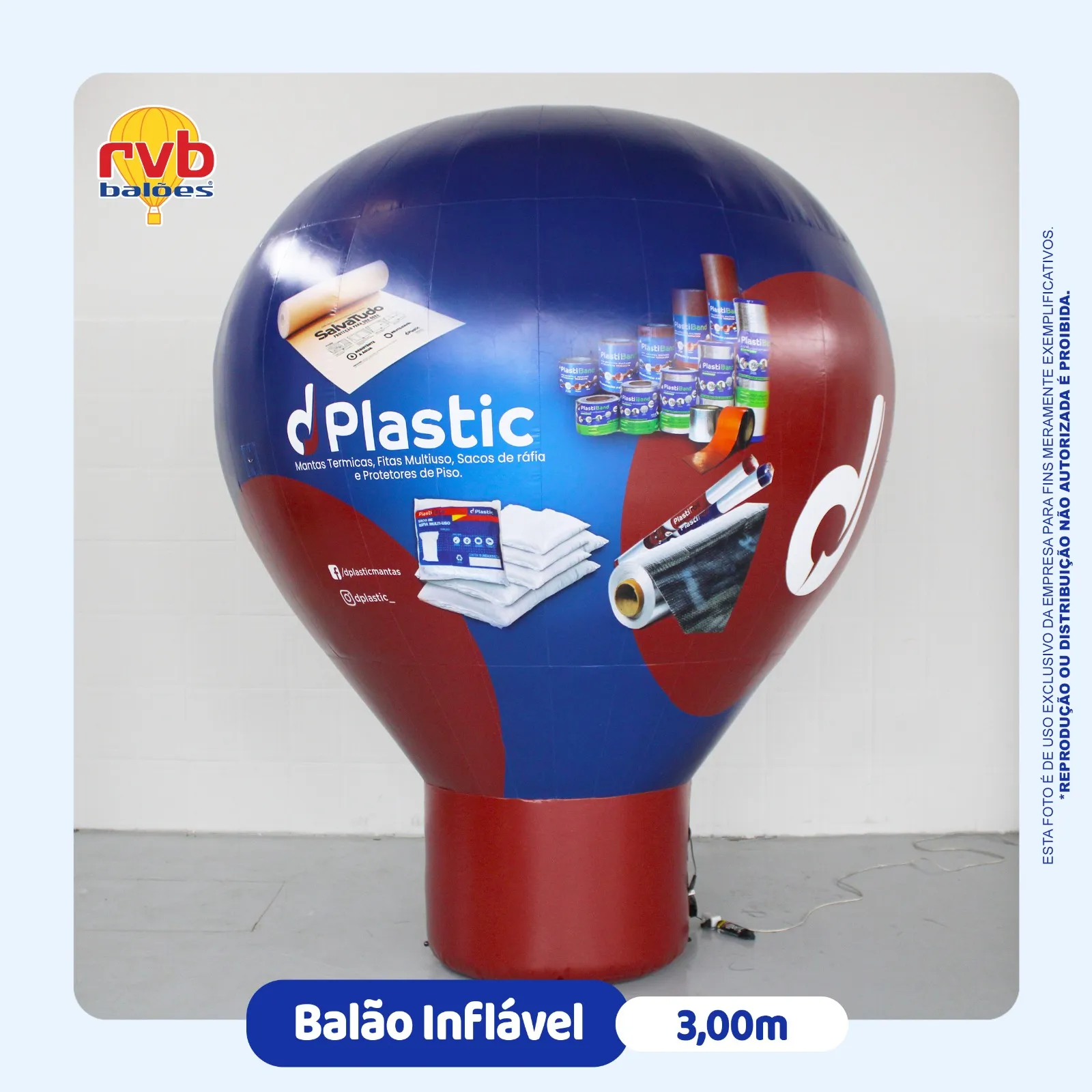 Balao Balao Inflavel Embalagens Dplastic
