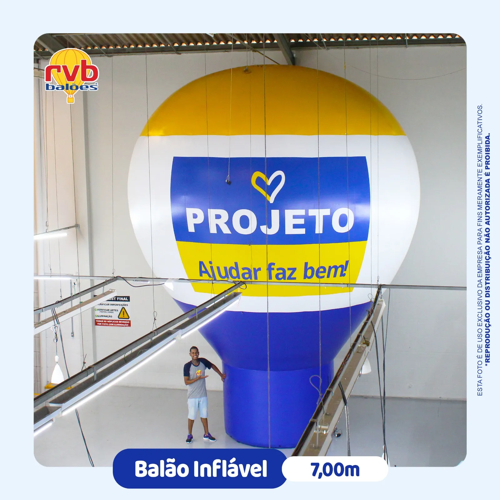 Balao Balao Inflavel Projetos Sociais Projeto Ajudar Faz Bem
