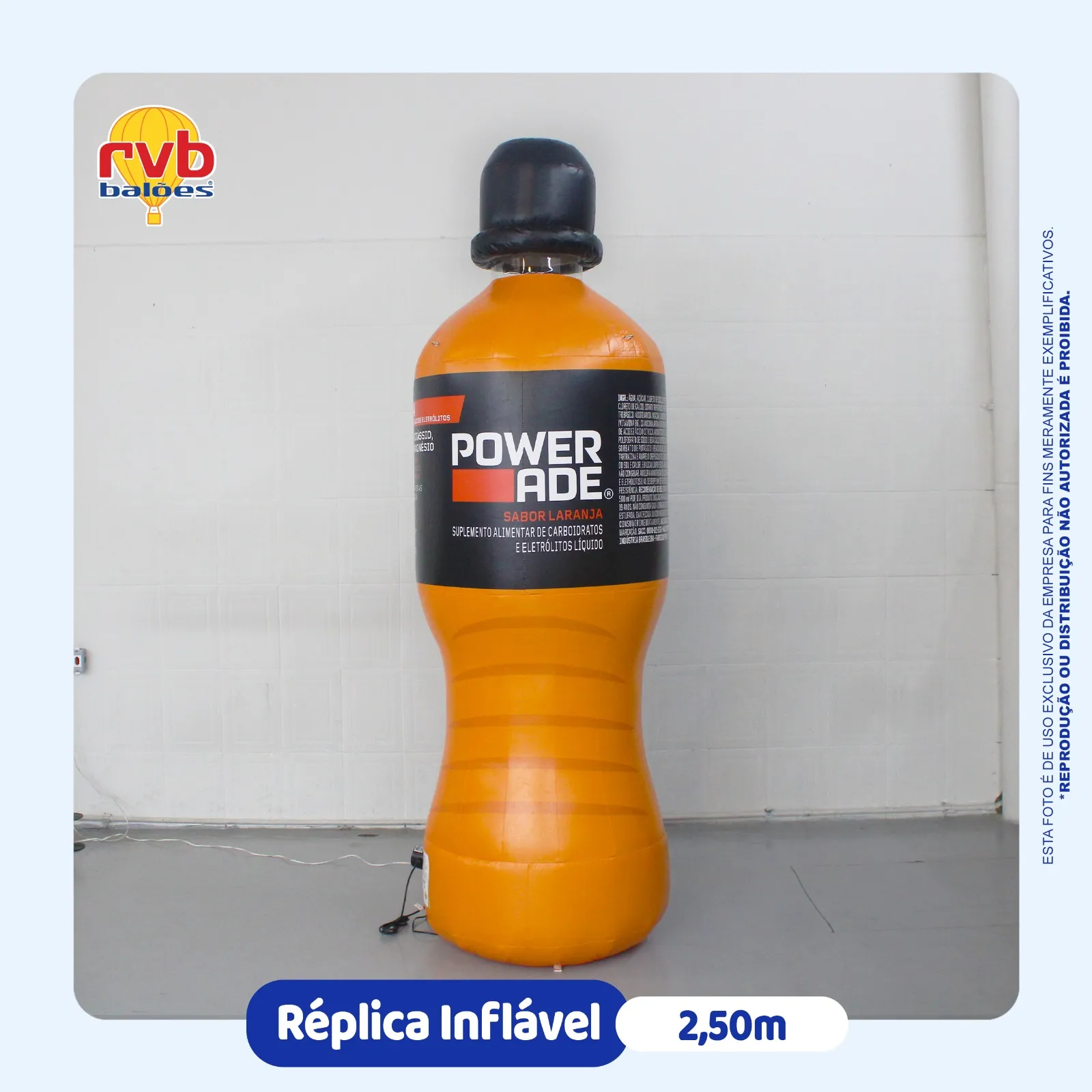 Replica Replica Inflavel Bebidas Powerade