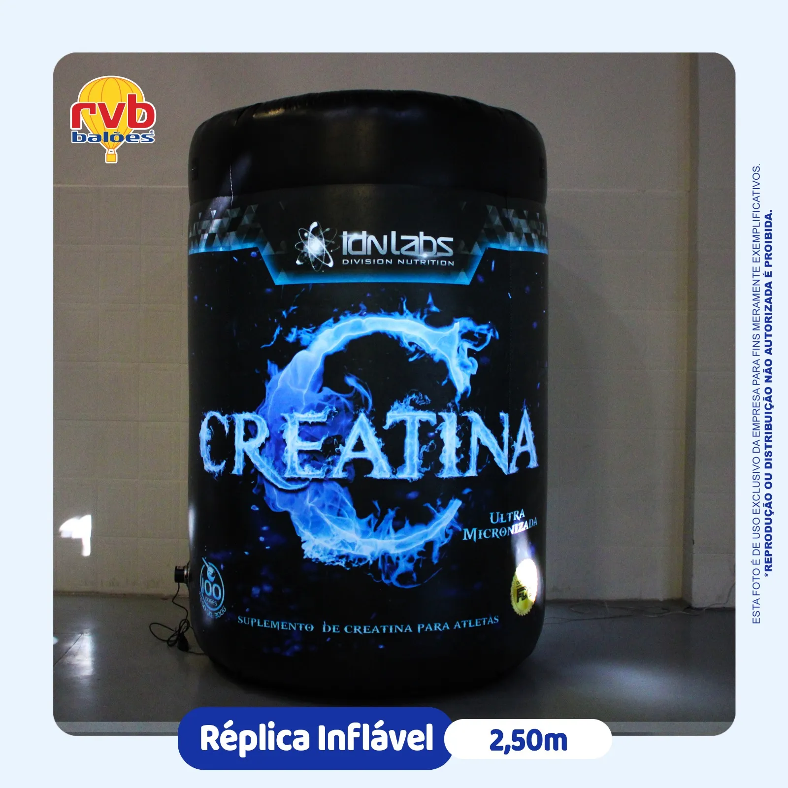 Pote Suplemento Creatina Fitness Idnlabs
