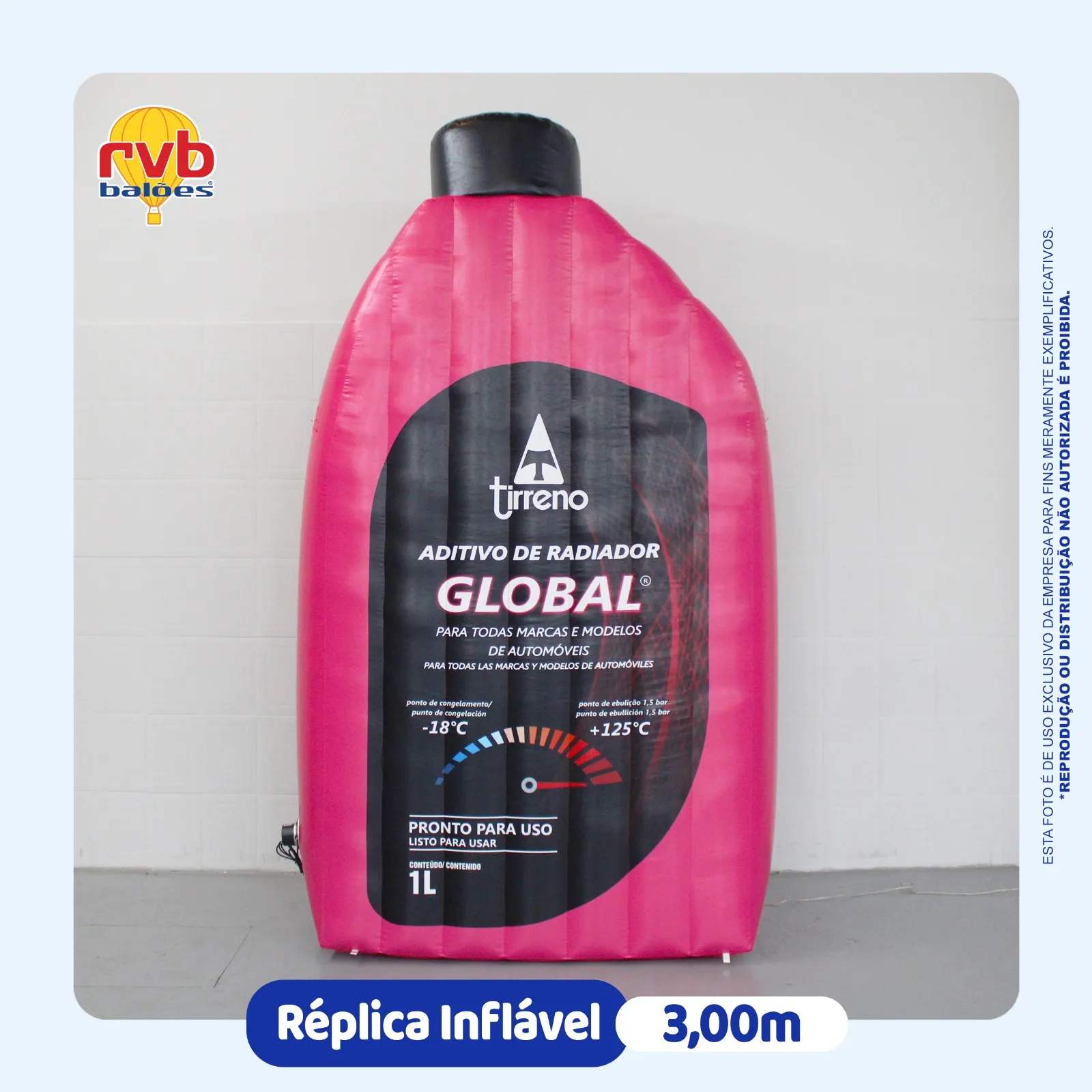 Replica Inflavel Automotivo