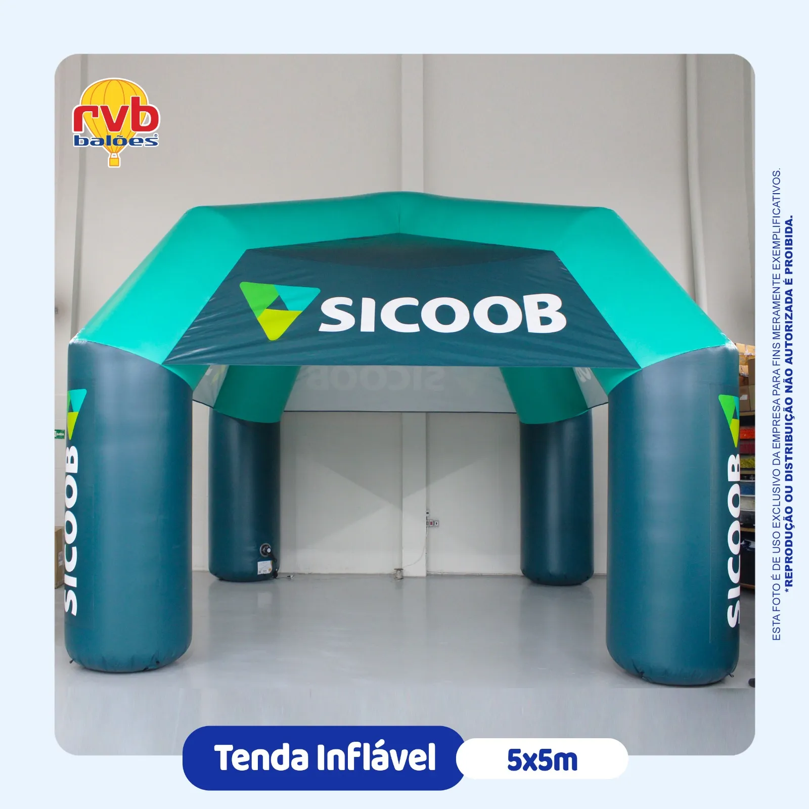 Tenda Inflavel Financeiro Sicoob