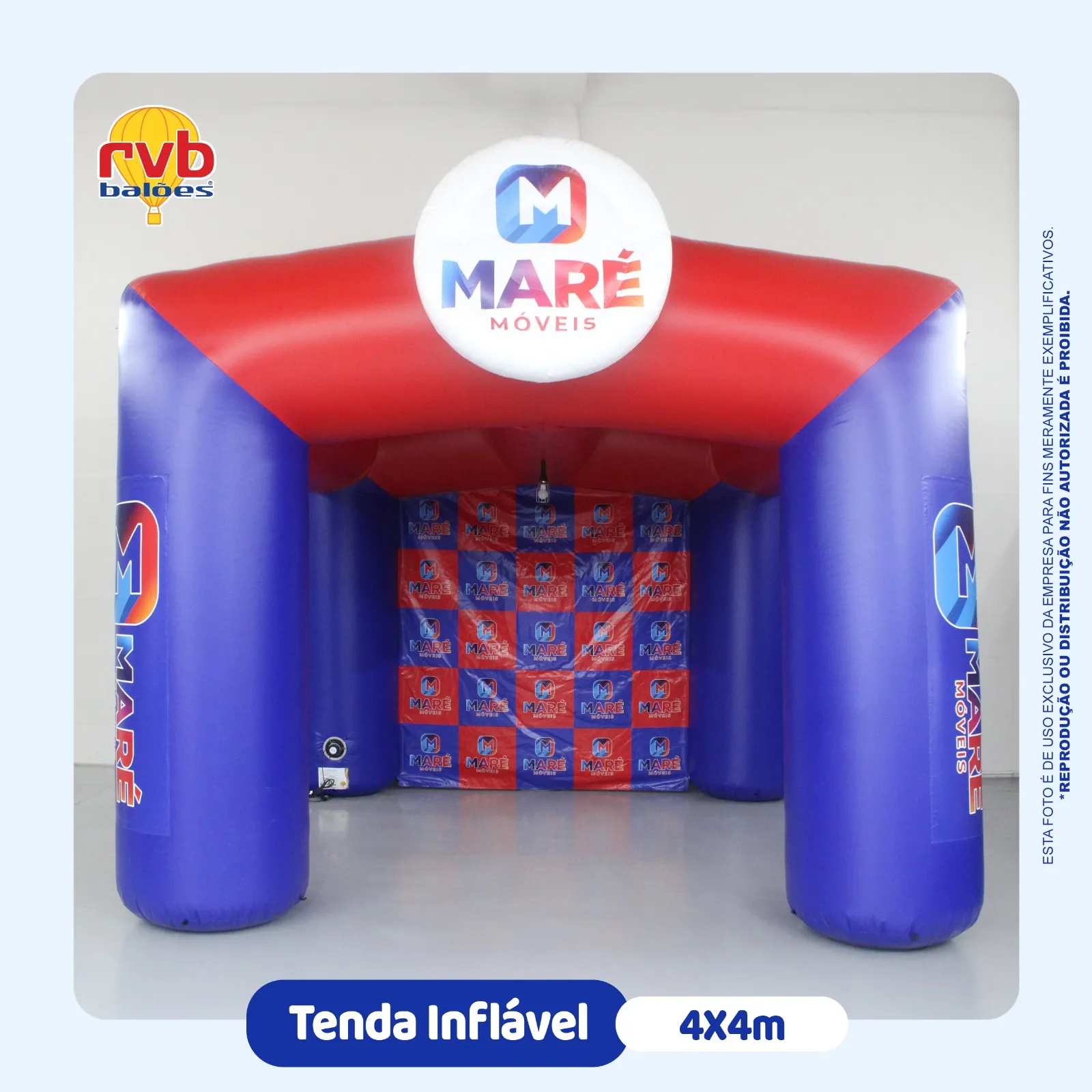 Tenda Inflavel Moveis Mare