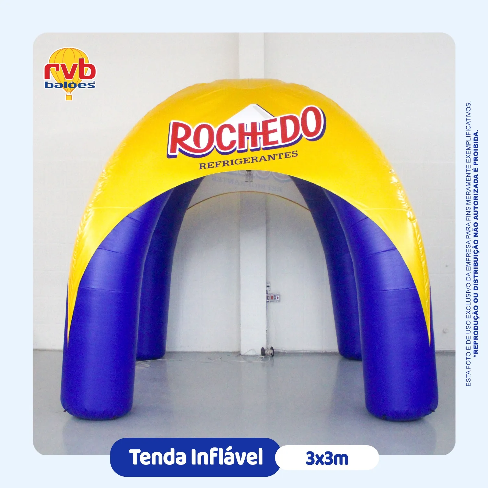 Tenda Inflavel Refrigerantes Rochedo