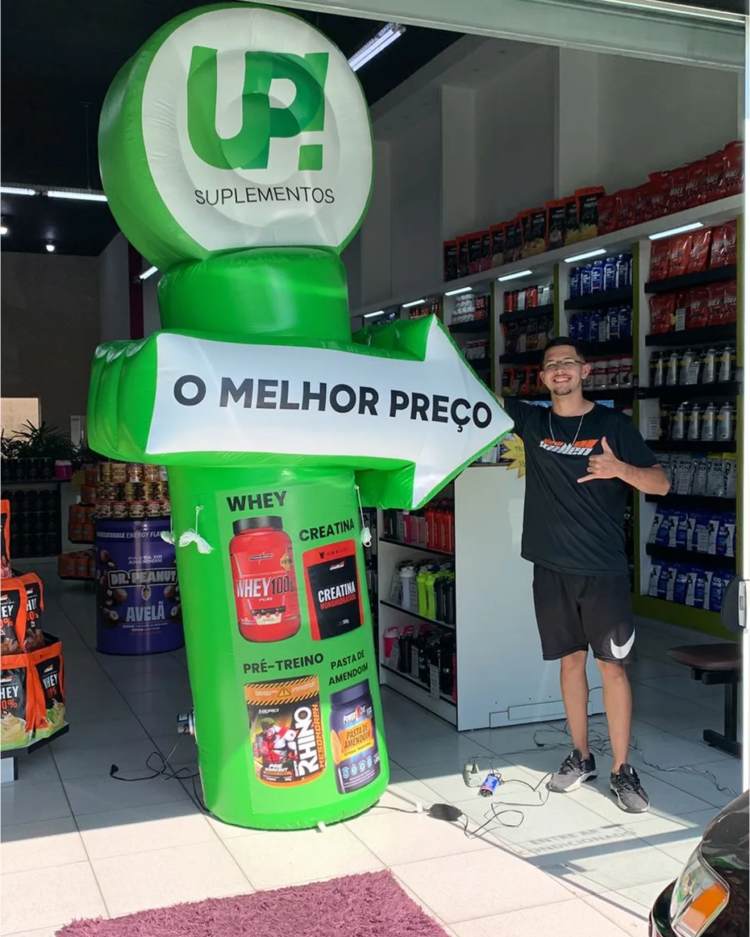 Totem Totem Inflavel Suplementos Up Suplementos