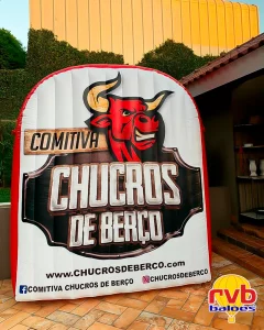 Painel Inflavel [comitiva Chucros De Berco] [churrascoeventos] [alimentacaorestaurante]