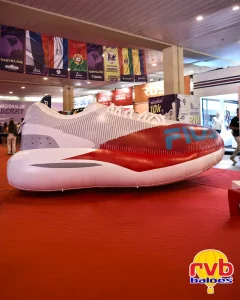 Re Plica Inflavel [fila] [tenis Inflavel Gigante] [calcados Esportivos] A Imagem Mostra Uma Replica 