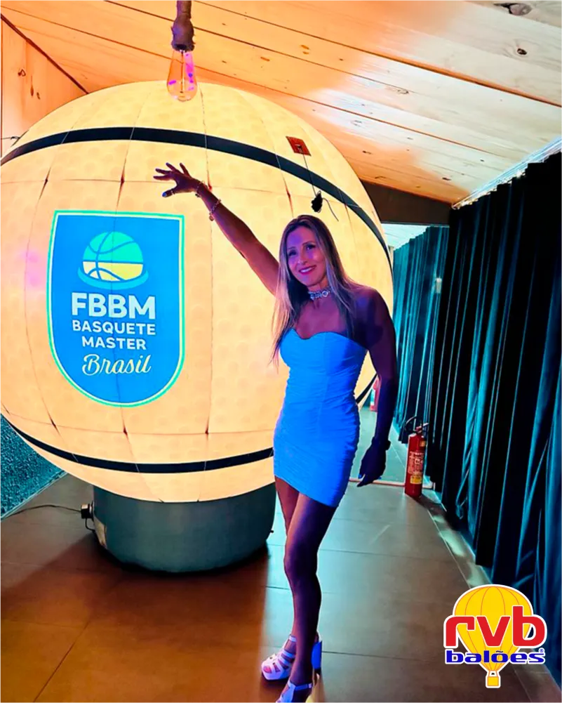 Topball Inflavel Fbbm Baqueste Iluminado