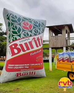 Saco Inflavel Buriti [arroz Parboilizado] [alimentos]