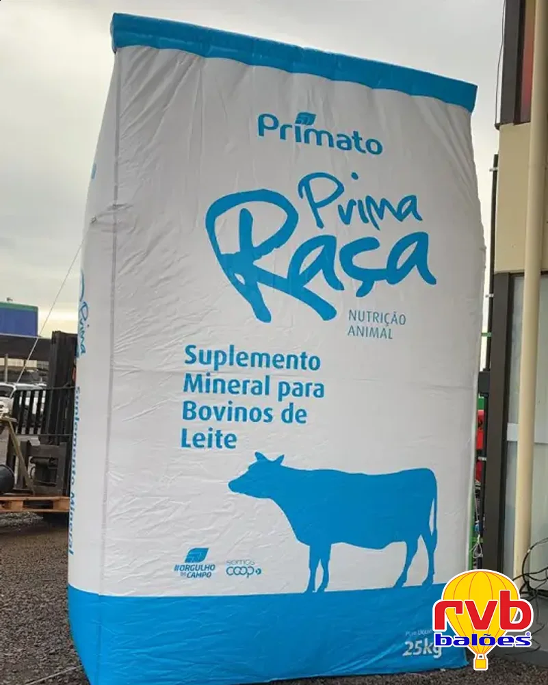 Saco Inflavel [primato] [suplemento Mineral Para Bovinos] [nutricao Animal]