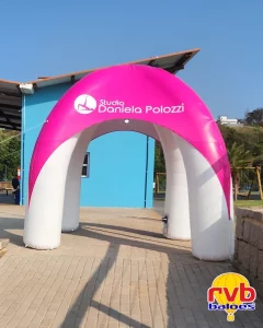 Tenda Inflavel [studio Daniela Polozzi] [tenda Inflavel] [fitnessacademia] A Imagem Mostra Uma Tenda