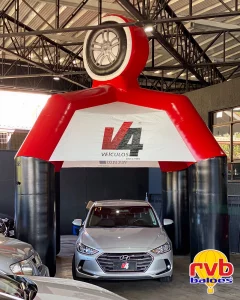 Tenda Inflavel [v4 Veiculos] [tenda Inflavel] [automotivo] Esta E Uma Tenda Inflavel Para Concession