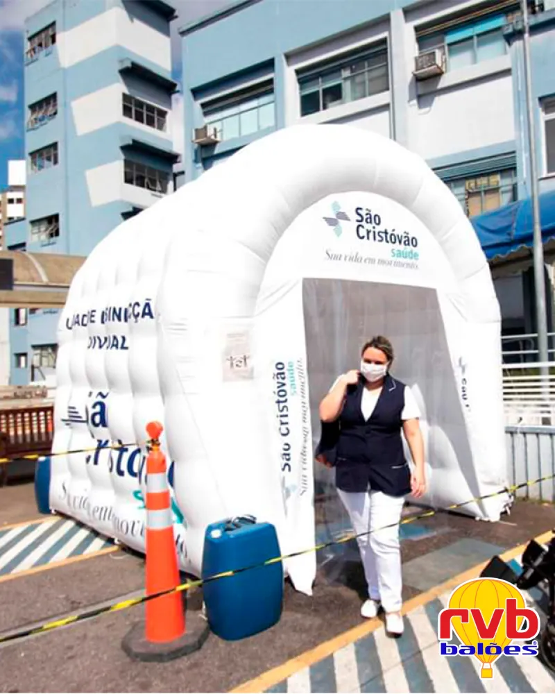 Tunel Inflavel Desinfecção Covid 1