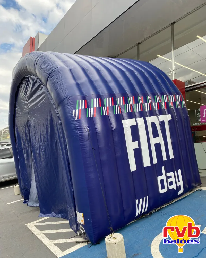 Tunel Inflavel Fiat Day Automoveis