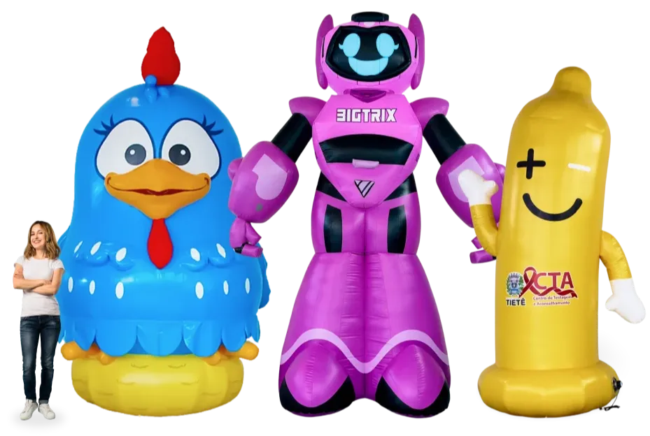 Mascote Inflável Personalizado