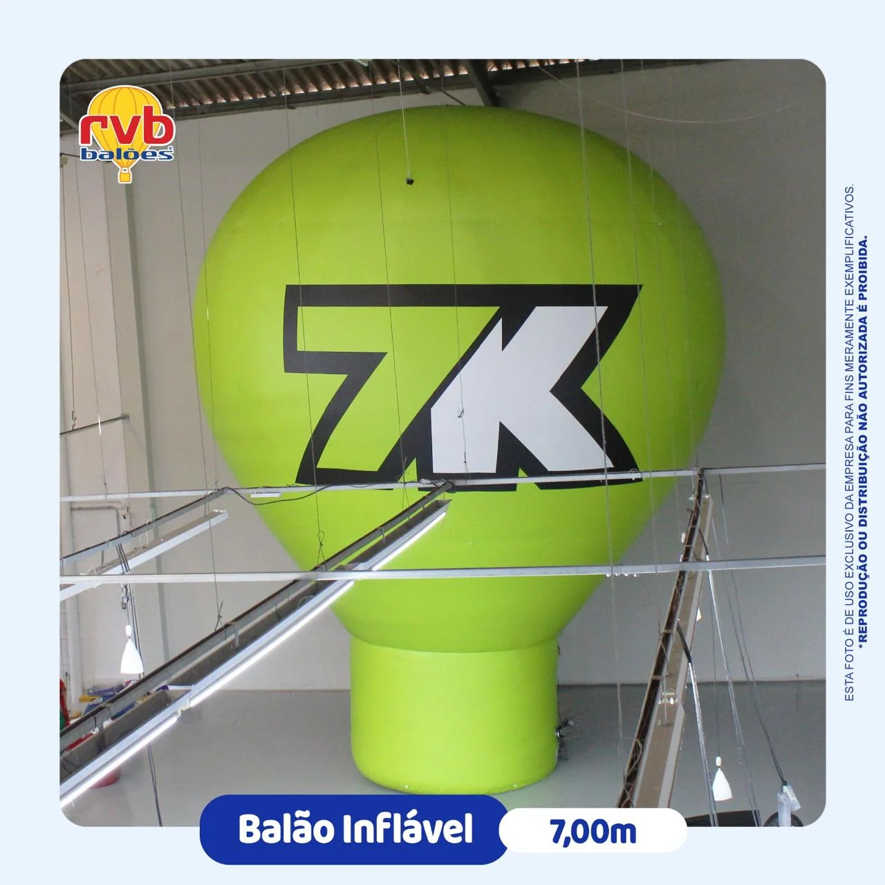 Balao Inflavel 7k Marca Varejo