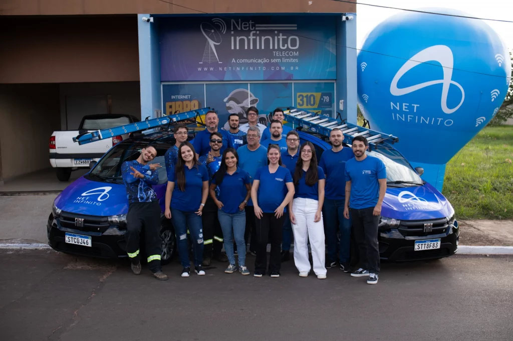 Balao Inflavel Net Infinito Telecom Telecomunicacoes