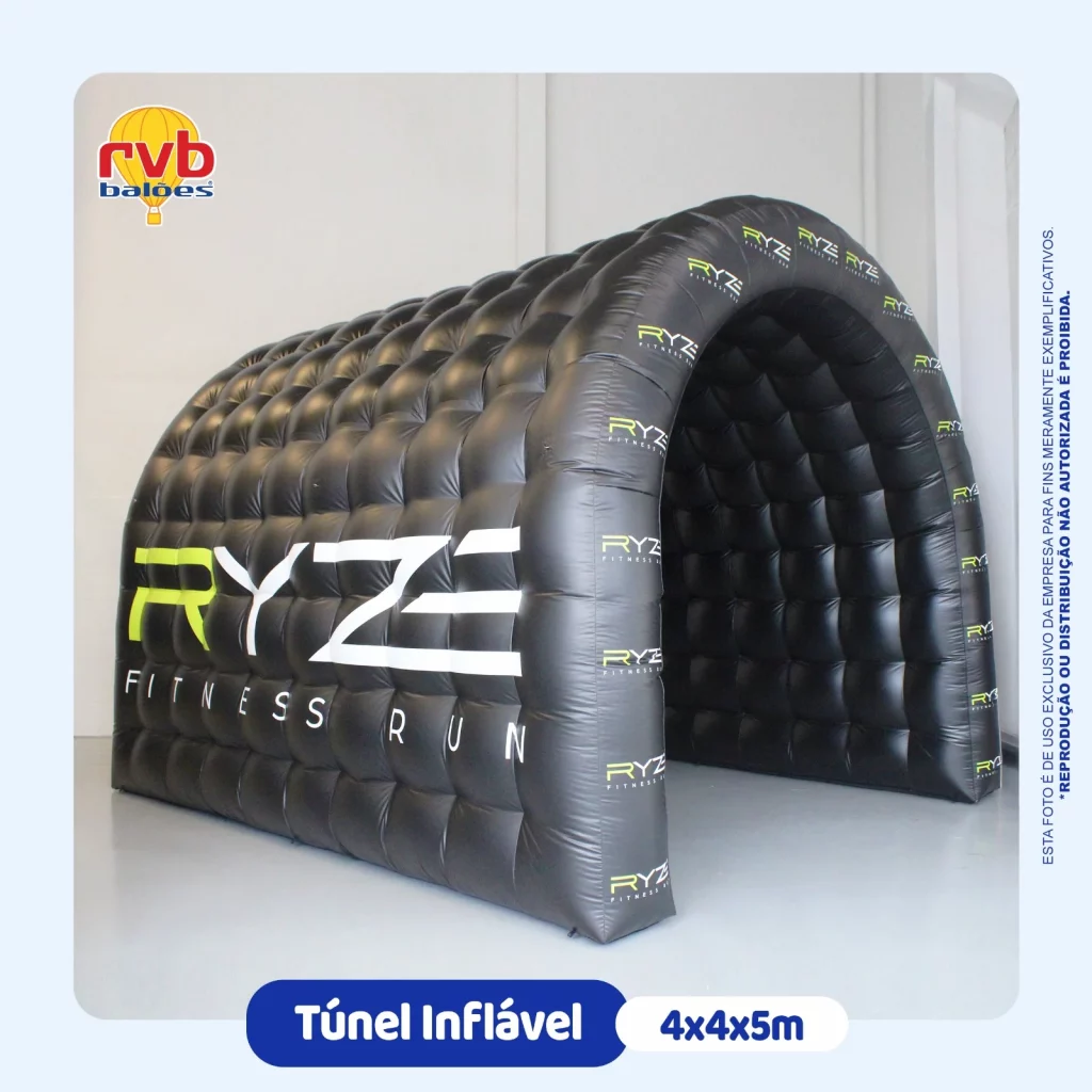 Tunel Inflavel Ryze Fitness Esportes