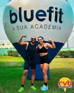 Balão Inflável Bluefit A Sua Academia