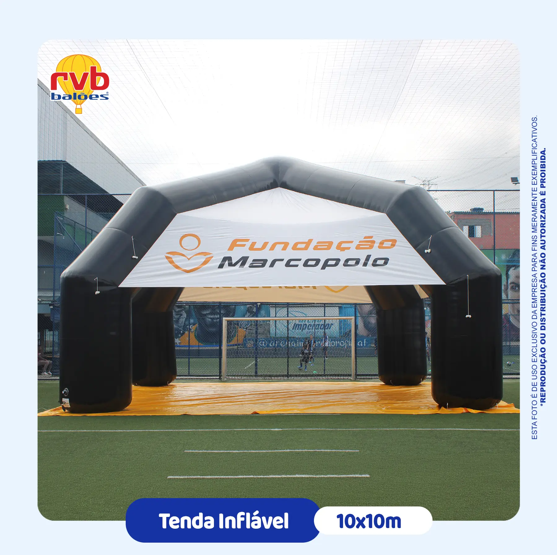 Fundação Marco Polo - Tenda 10x10m