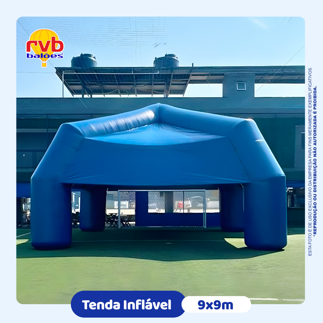 Tenda inflável 9x9