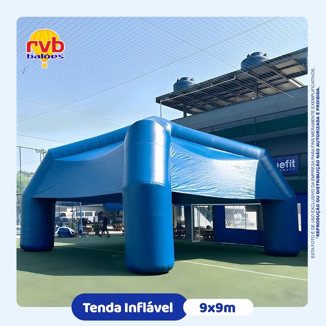 Tenda inflável 9x9
