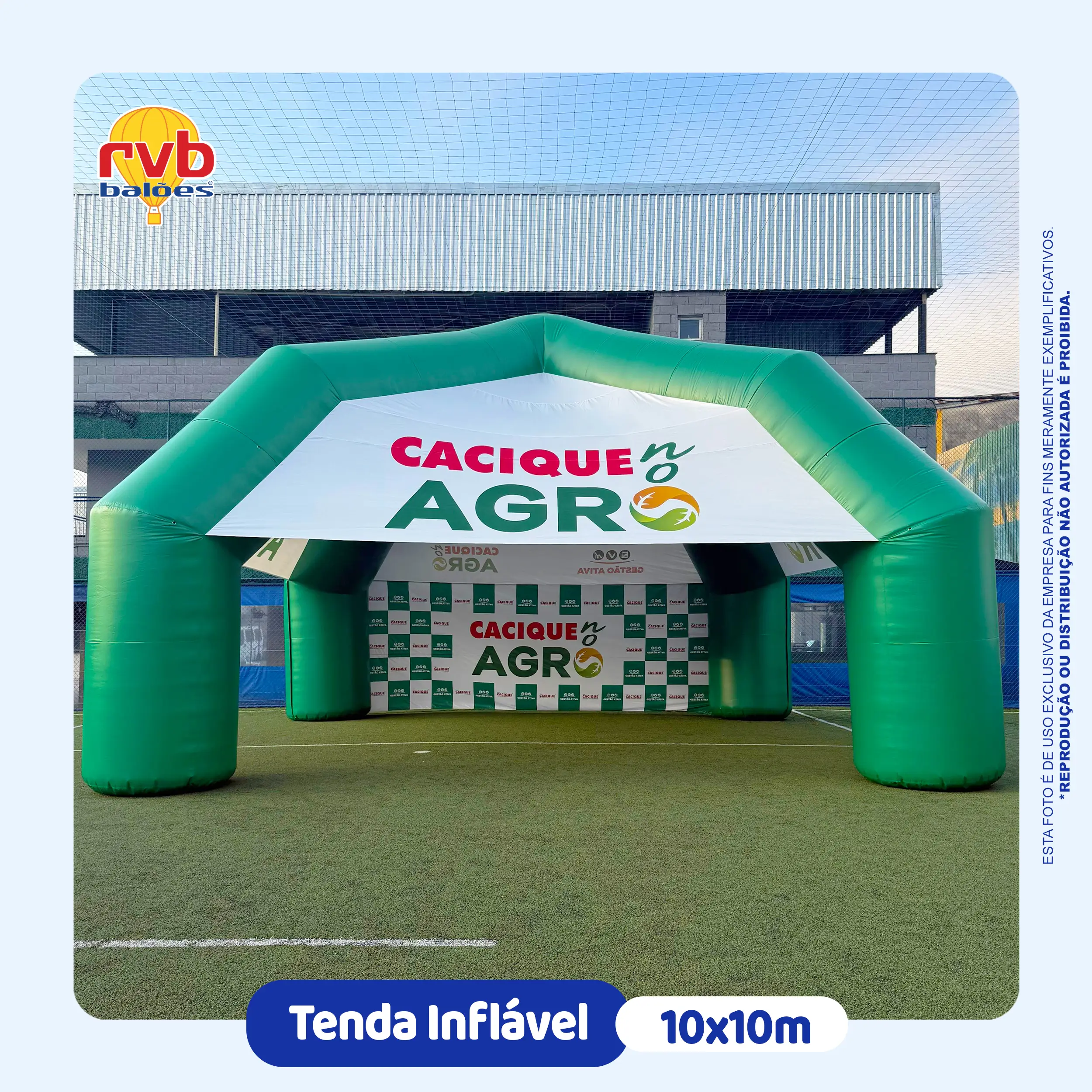 TENDA 10X10m CACIQUE