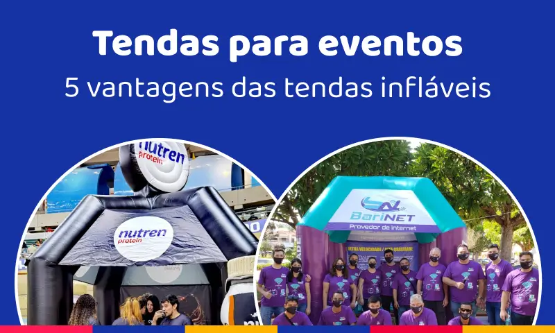 Tendas para eventos: as 5 vantagens das tendas infláveis Tendas para eventos: as 5 vantagens das tendas infláveis